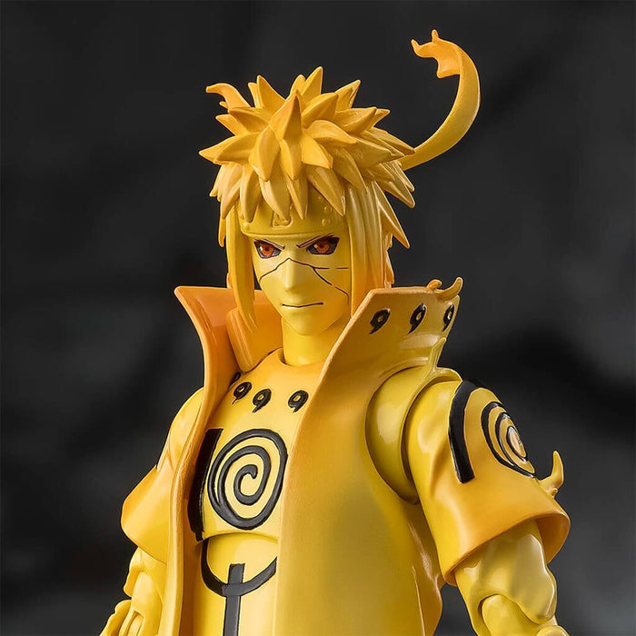 NARUTO SHIPPUDEN - FIGURINE MINATO NAMIKAZE (KURAMA LINK MODE) BONDS OF FLASH THAT SLICES THROUGH THE DARKNESS SH FIGUARTS