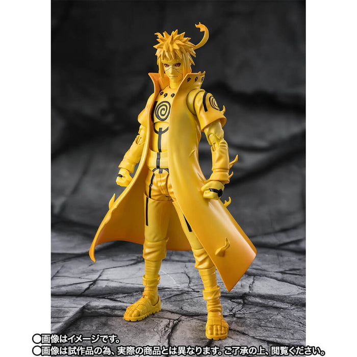 NARUTO SHIPPUDEN - FIGURINE MINATO NAMIKAZE (KURAMA LINK MODE) BONDS OF FLASH THAT SLICES THROUGH THE DARKNESS SH FIGUARTS