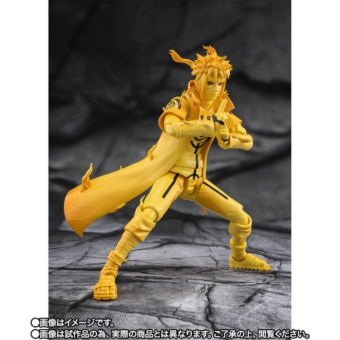 NARUTO SHIPPUDEN - FIGURINE MINATO NAMIKAZE (KURAMA LINK MODE) BONDS OF FLASH THAT SLICES THROUGH THE DARKNESS SH FIGUARTS