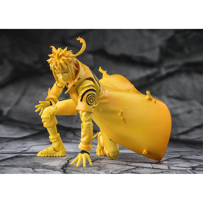NARUTO SHIPPUDEN - FIGURINE MINATO NAMIKAZE (KURAMA LINK MODE) BONDS OF FLASH THAT SLICES THROUGH THE DARKNESS SH FIGUARTS