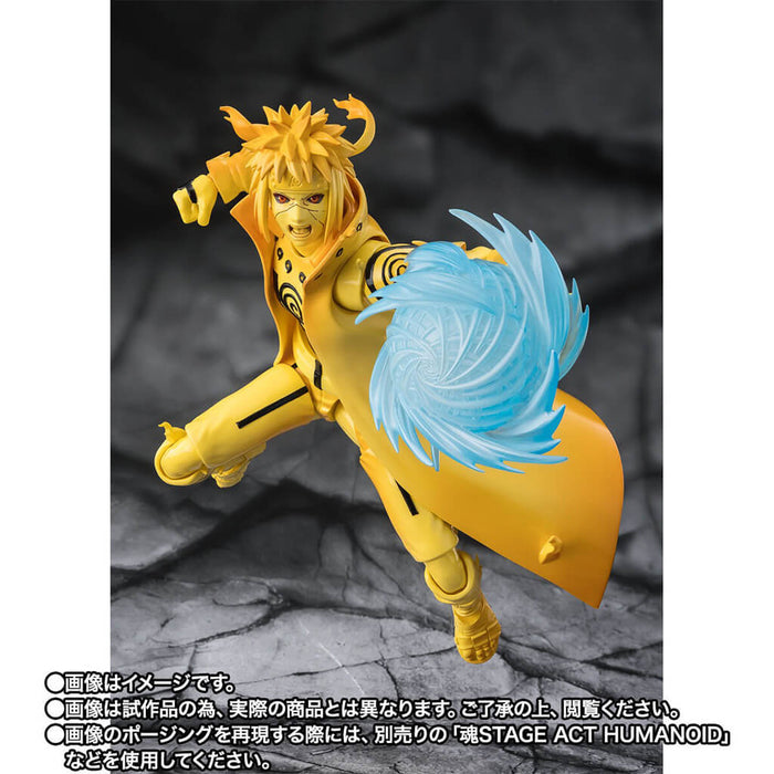 NARUTO SHIPPUDEN - FIGURINE MINATO NAMIKAZE (KURAMA LINK MODE) BONDS OF FLASH THAT SLICES THROUGH THE DARKNESS SH FIGUARTS