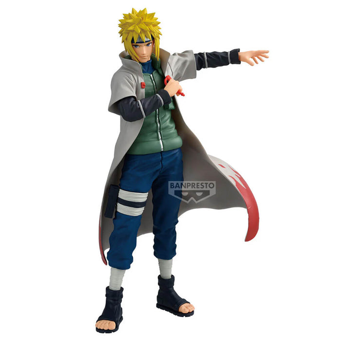 NARUTO SHIPPUDEN - NAMIKAZE MINATO NINJA WORLD SCULPTING SAGA FIGURE