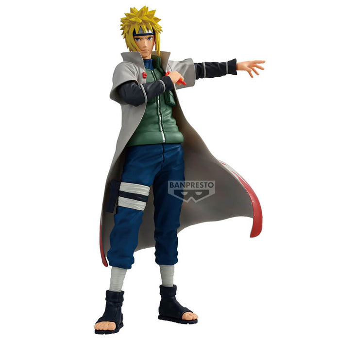 NARUTO SHIPPUDEN - NAMIKAZE MINATO NINJA WORLD SCULPTING SAGA FIGURE