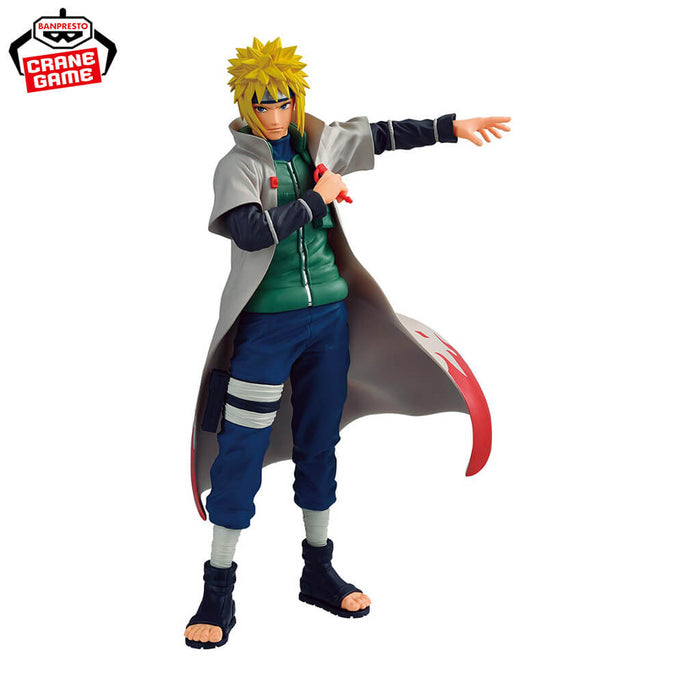 NARUTO SHIPPUDEN - FIGURINE NAMIKAZE MINATO NINJA WORLD SCULPTING SAGA