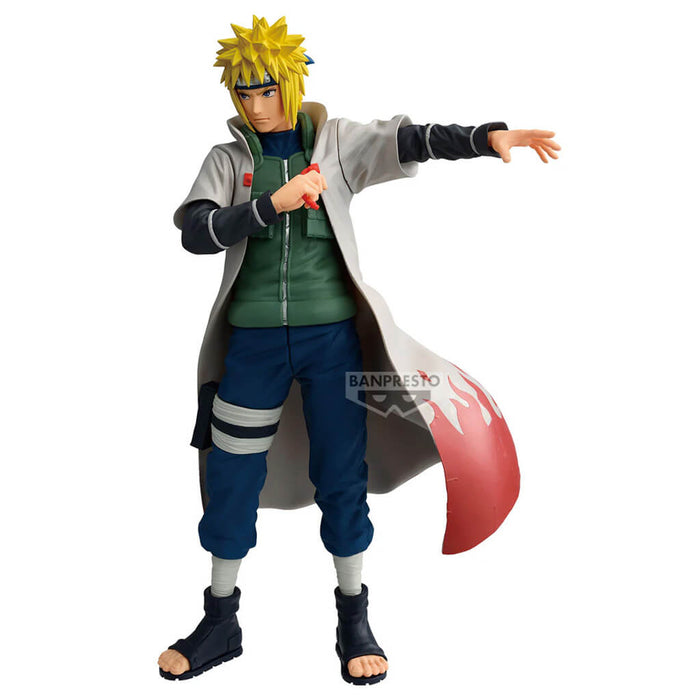 NARUTO SHIPPUDEN - NAMIKAZE MINATO NINJA WORLD SCULPTING SAGA FIGURE