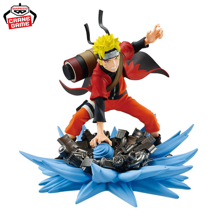 NARUTO SHIPPUDEN - FIGURA ESPECIAL NARUTO UZUMAKI MEMORABLE SAGA