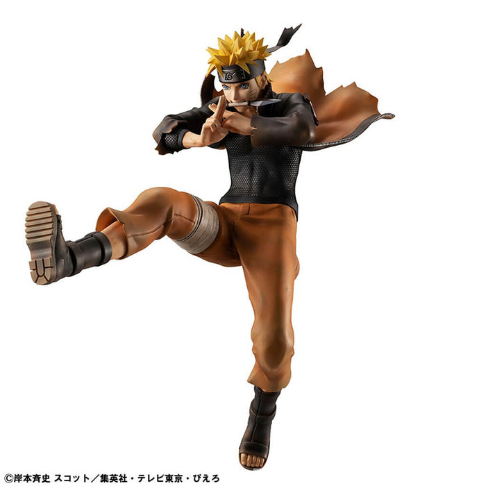 NARUTO SHIPPUDEN - FIGURA NARUTO UZUMAKI NINJA WORLD WAR VER. GEM SERIES