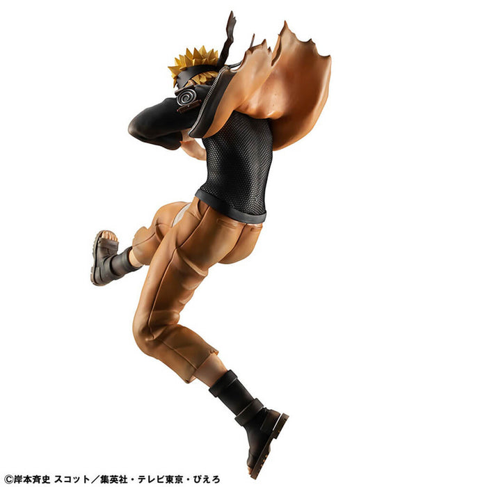 NARUTO SHIPPUDEN - FIGURA NARUTO UZUMAKI NINJA WORLD WAR VER. GEM SERIES