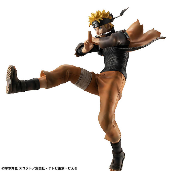 NARUTO SHIPPUDEN - FIGURA NARUTO UZUMAKI NINJA WORLD WAR VER. GEM SERIES