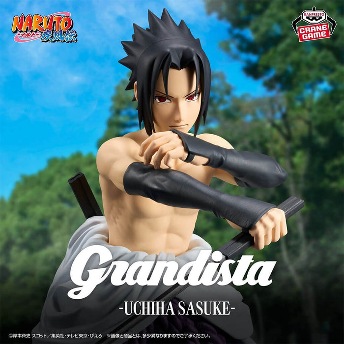NARUTO SHIPPUDEN - SASUKE UCHIHA GRANDISTA FIGURE