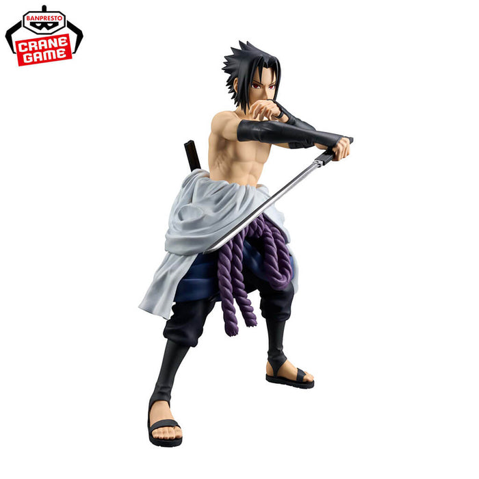 NARUTO SHIPPUDEN - FIGURINE SASUKE UCHIHA GRANDISTA
