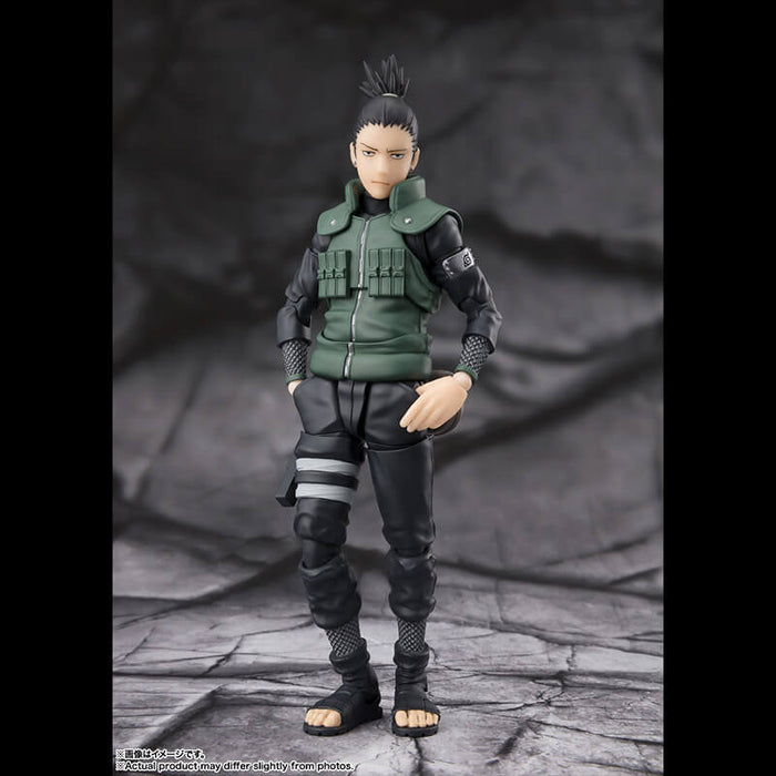 NARUTO SHIPPUDEN - FIGURINE SHIKAMARU NARA (BRILLIANT STRATEGIST) SH FIGUARTS