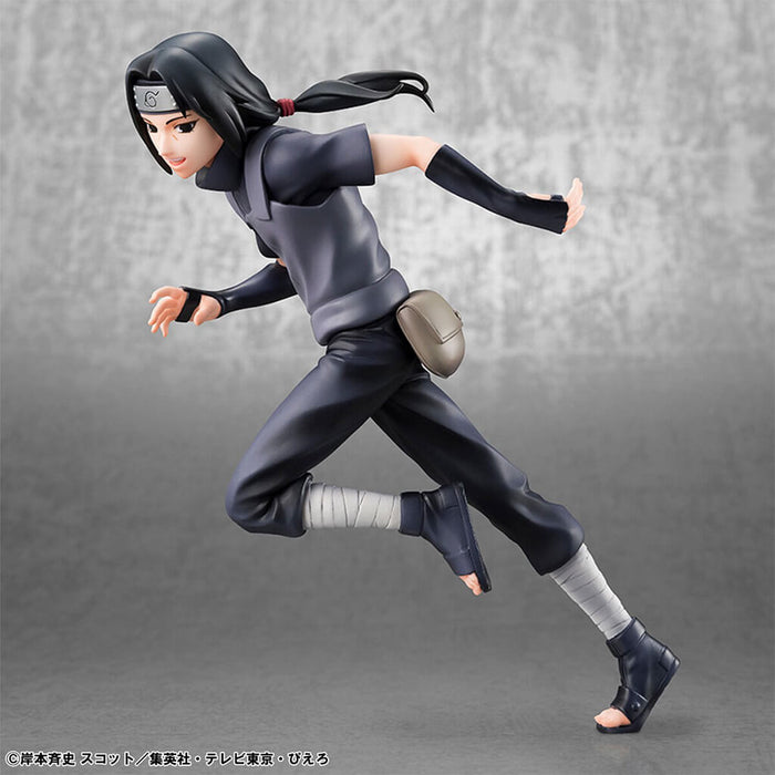 NARUTO SHIPPUDEN - FIGURAS ITACHI UCHIHA & SASUKE UCHIHA GEM SERIES