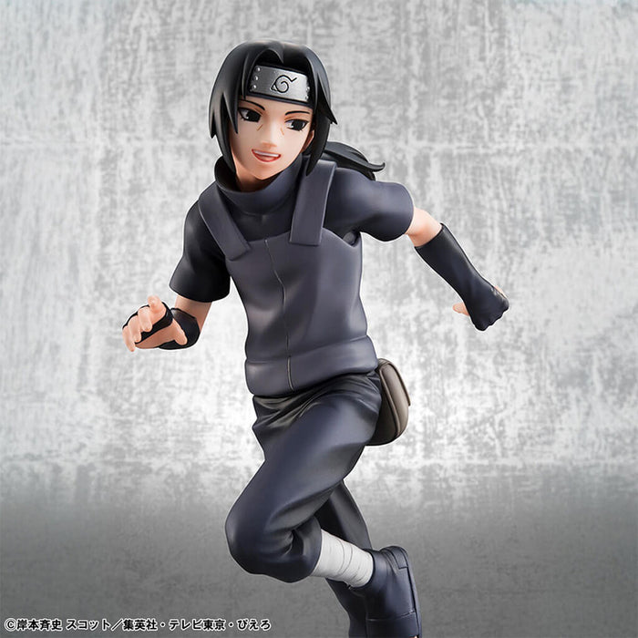 NARUTO SHIPPUDEN - FIGURAS ITACHI UCHIHA & SASUKE UCHIHA GEM SERIES