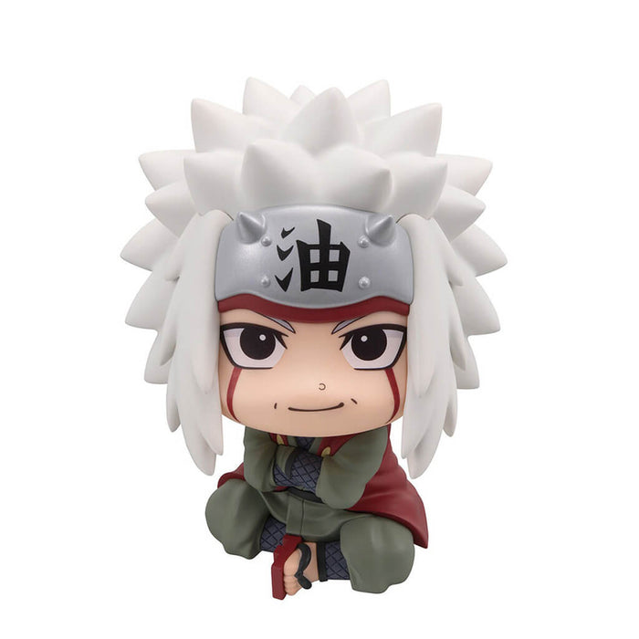 NARUTO SHIPPUDEN - FIGURAS NARUTO UZUMAKI (NIKATTO VER.) & JIRAYA LIMITED EDITION LOOK UP