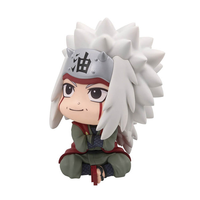NARUTO SHIPPUDEN - FIGURAS NARUTO UZUMAKI (NIKATTO VER.) & JIRAYA LIMITED EDITION LOOK UP