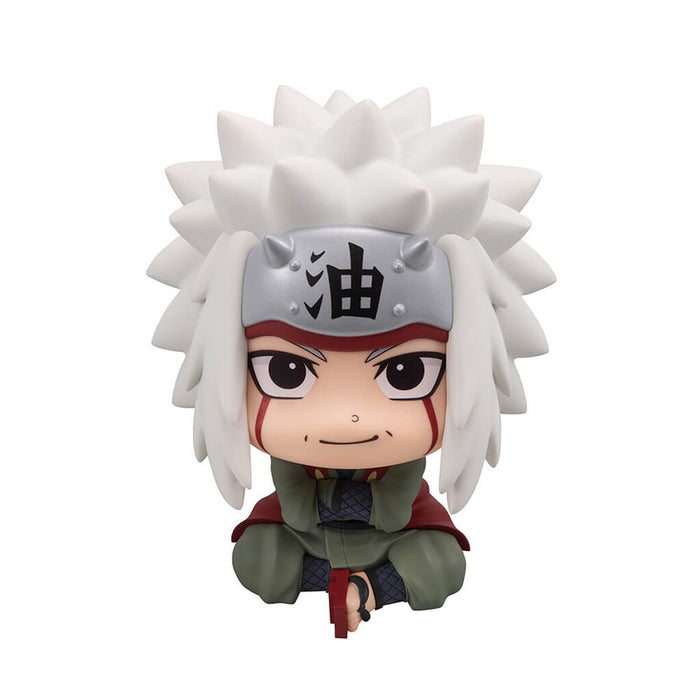 NARUTO SHIPPUDEN - FIGURAS NARUTO UZUMAKI (NIKATTO VER.) & JIRAYA LIMITED EDITION LOOK UP