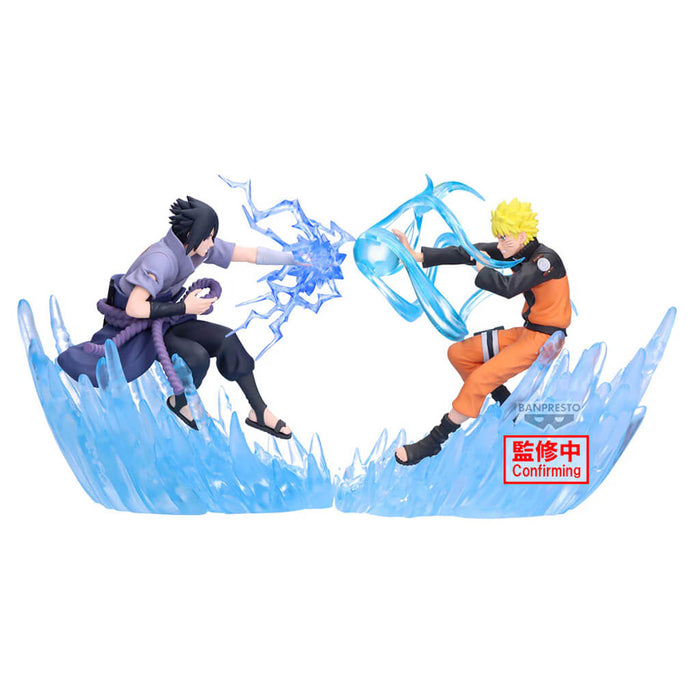 NARUTO SHIPPUDEN - FIGURAS DE COMBINACIÓN DE BATALLA UZUMAKI NARUTO Y UCHIHA SASUKE 2