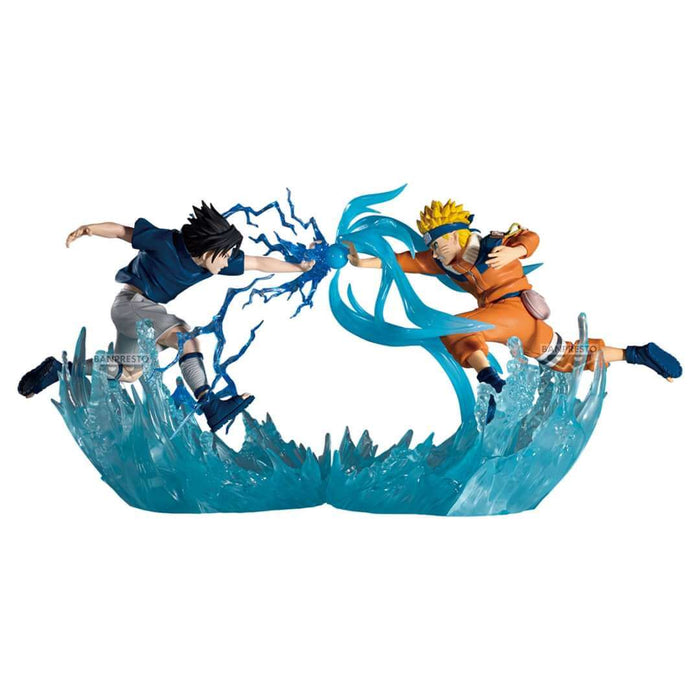 NARUTO SHIPPUDEN - FIGURINES UZUMAKI NARUTO & UCHIHA SASUKE COMBINATION BATTLE