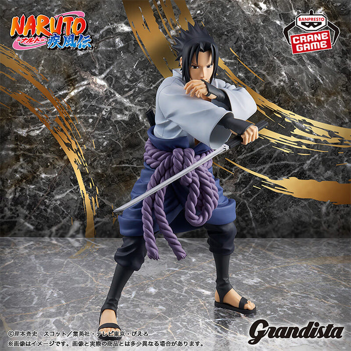 NARUTO SHIPPUDEN - UCHIHA SASUKE GRANDISTA FIGURE