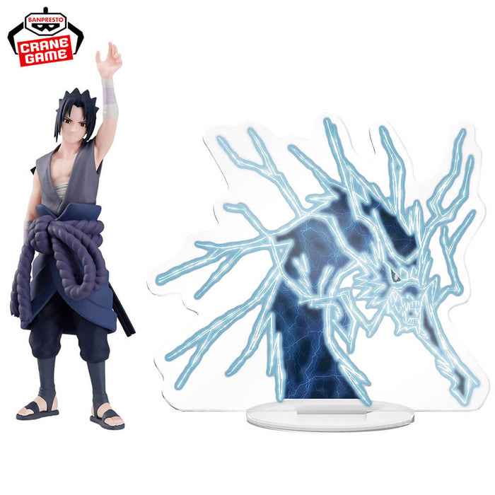 NARUTO SHIPPUDEN - UCHIHA SASUKE FIGURE (THUNDER FROM THE SKY VER.) PANEL SHOW
