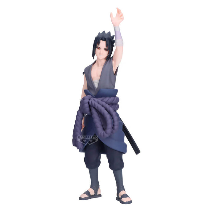 NARUTO SHIPPUDEN - FIGURA DE UCHIHA SASUKE (VERSIÓN TRUENO DEL CIELO) PANEL SHOW