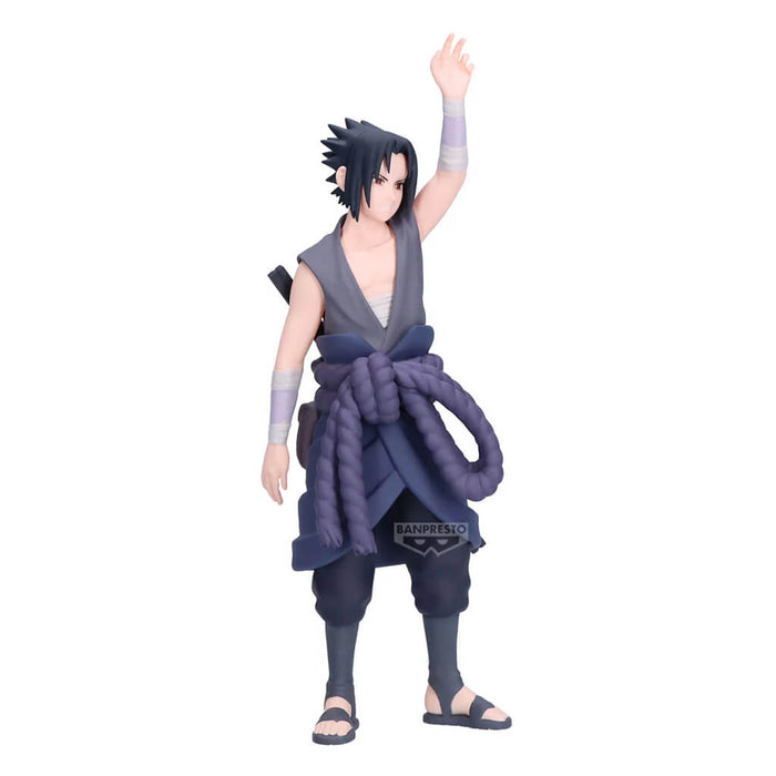 NARUTO SHIPPUDEN - FIGURA DE UCHIHA SASUKE (VERSIÓN TRUENO DEL CIELO) PANEL SHOW