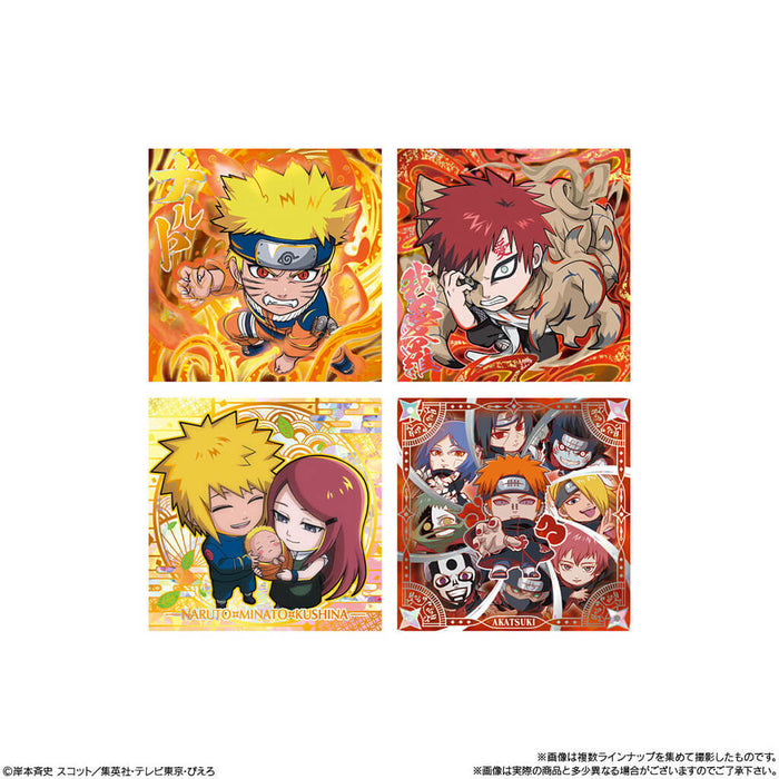 NARUTO SHIPPUDEN - NIFORMATION NINJA WORLD SEAL WAFER VOL.4 (20 PCS)