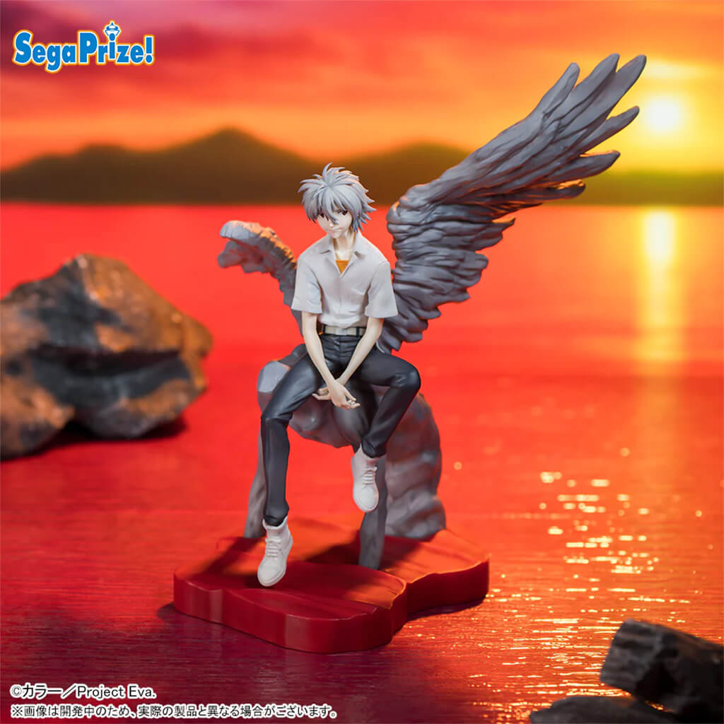 NEON GENESIS EVANGELION - FIGURA KAWORU NAGISA LUMINASTA