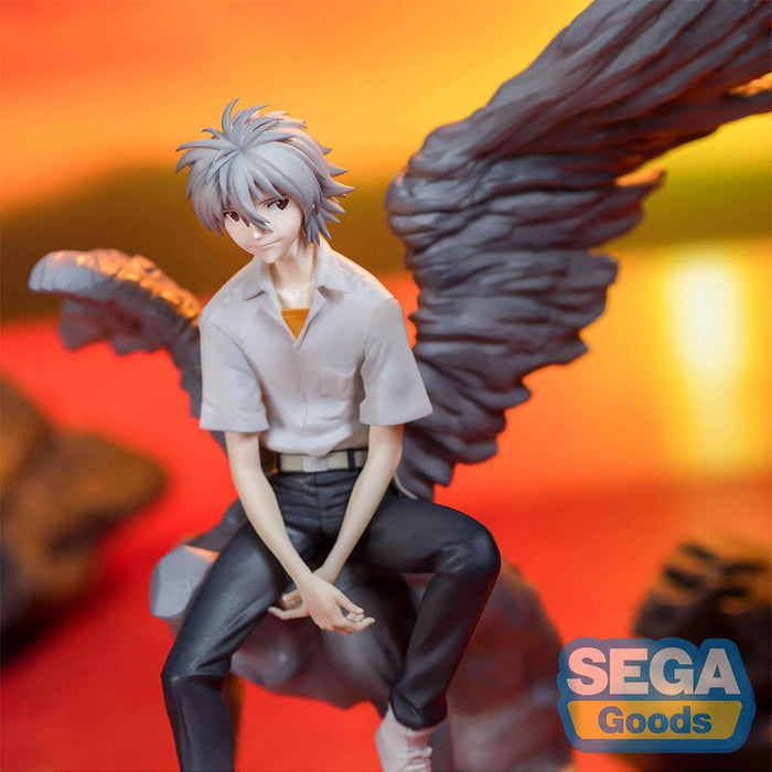 NEON GENESIS EVANGELION - FIGURA KAWORU NAGISA LUMINASTA