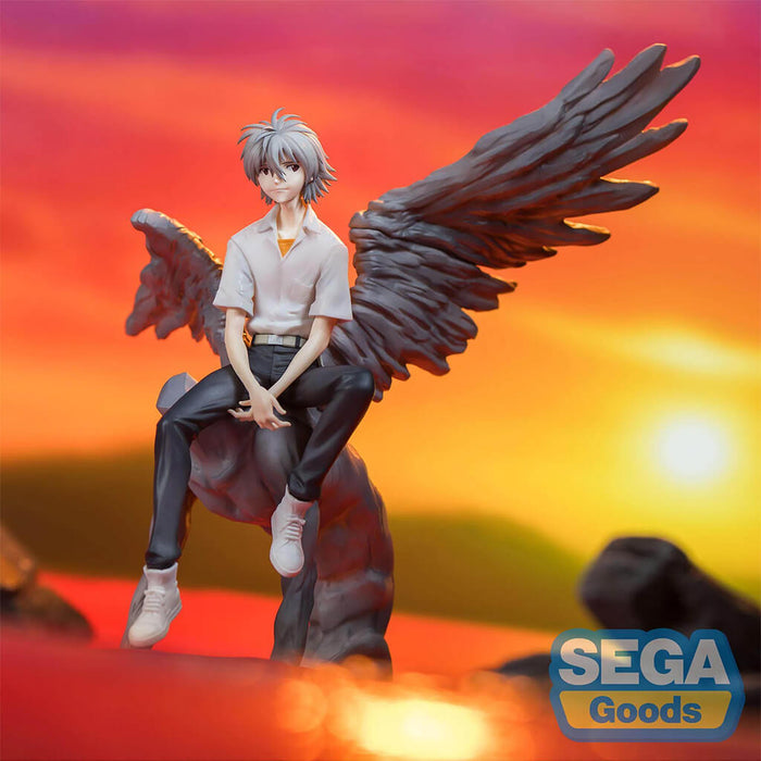 NEON GENESIS EVANGELION - FIGURA KAWORU NAGISA LUMINASTA