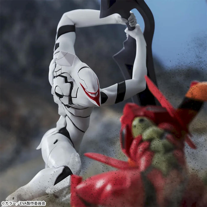 NEON GENESIS EVANGELION THE END OF EVANGELION - FIGURES EVA 02 & EVA MP XROSS LINK
