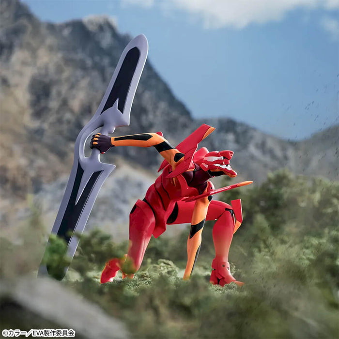 NEON GENESIS EVANGELION THE END OF EVANGELION - FIGURES EVA 02 & EVA MP XROSS LINK