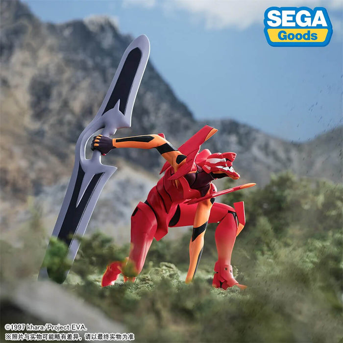 NEON GENESIS EVANGELION THE END OF EVANGELION - FIGURINES EVA 02 & EVA MP XROSS LINK