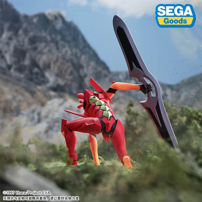 NEON GENESIS EVANGELION THE END OF EVANGELION - FIGURINES EVA 02 & EVA MP XROSS LINK