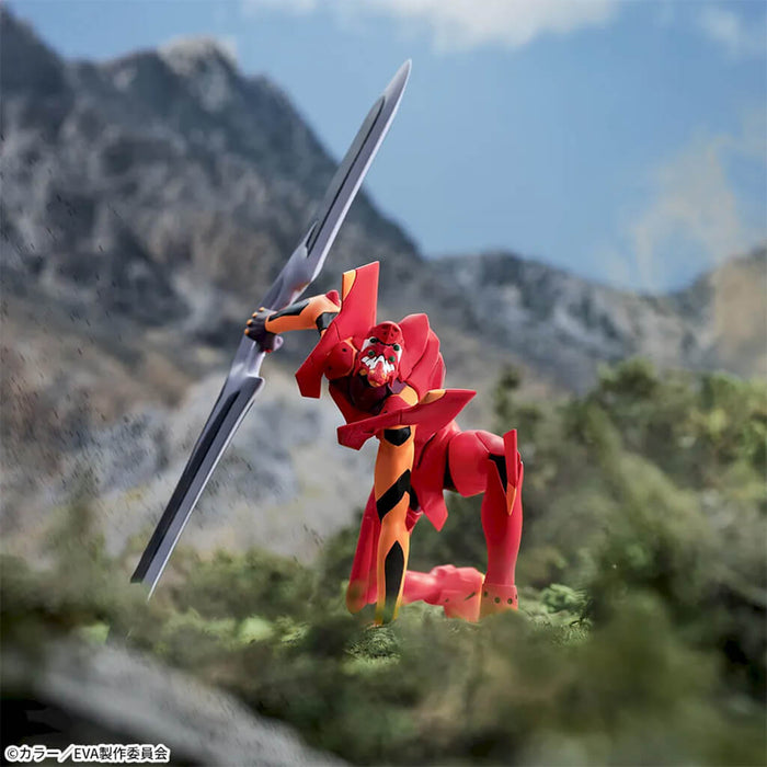 NEON GENESIS EVANGELION THE END OF EVANGELION - FIGURES EVA 02 & EVA MP XROSS LINK