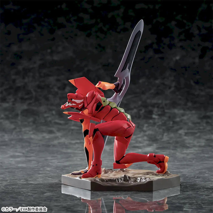 NEON GENESIS EVANGELION THE END OF EVANGELION - FIGURES EVA 02 & EVA MP XROSS LINK