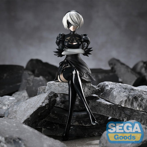 NIER AUTOMATA - FIGURINE YORHA 2B PREMIUM CHOKONOSE JAPANDCO 1