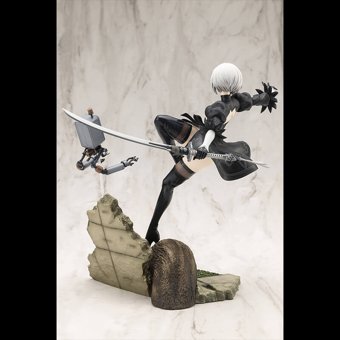 NIER AUTOMATA - FIGURINE YORHA No.2 Type B (2B) ARTFXJ JAPANDCO 3