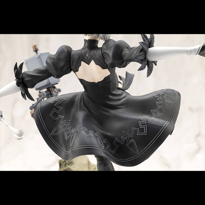 NIER AUTOMATA - FIGURINE YORHA No.2 Type B (2B) ARTFXJ JAPANDCO 6