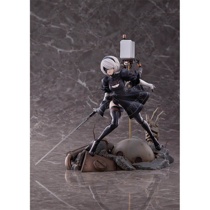 NIER AUTOMATA VER 1.1A &#8211; FIGURINE YORHA 2B ANIPLEX+ JAPANDCO 10c