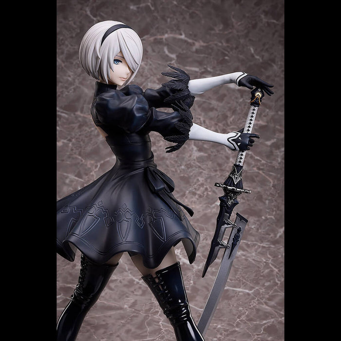 NIER AUTOMATA VER1.1A - FIGURINE YORHA No.2 Type B (2B) 1-4 (FREEing) JAPANDCO 9