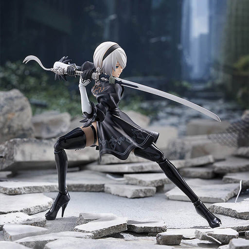 NIER AUTOMATA VER1.1A - FIGURINE YORHA No.2 Type B (2B) FIGMA JAPANDCO 2