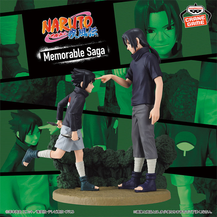 Naruto Shippuden - Figurine Itachi Uchiha & Sasuke Uchiha Memorable Saga