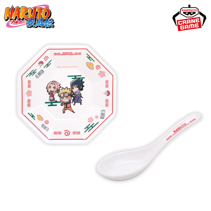 Naruto Shippuden - Fried Rice Plate & Spoon Set