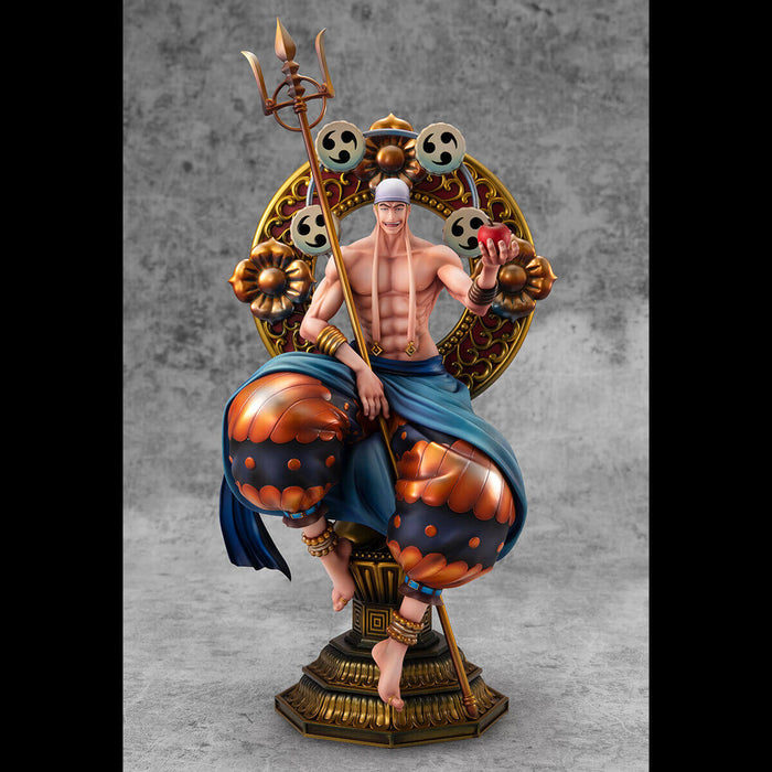 ONE PIECE - FIGURINE ENEL PORTRAIT OF PIRATES NEO-MAXIMUM JAPANDCO 3c