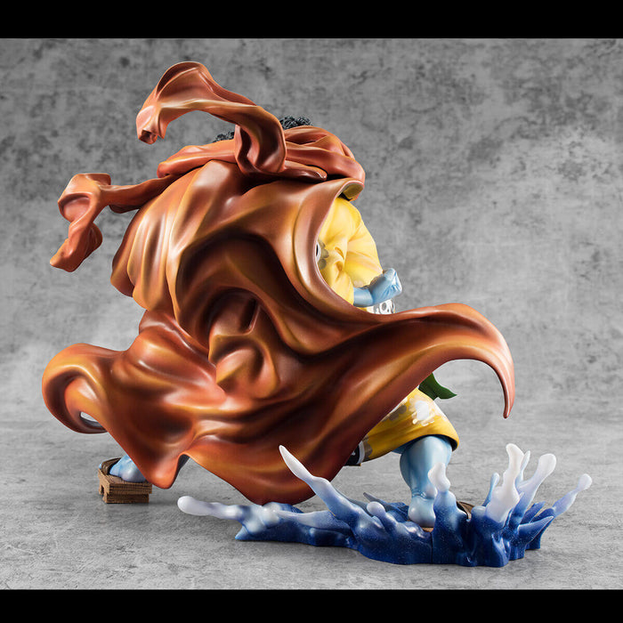 ONE PIECE &#8211; FIGURINE JINBE (THE KNIGHT OF THE SEA) PORTRAIT OF PIRATES SA-MAXIMUM ULTRA LIMITED EDITION JAPANDCO 7