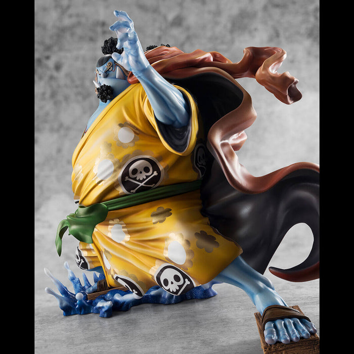 ONE PIECE &#8211; FIGURINE JINBE (THE KNIGHT OF THE SEA) PORTRAIT OF PIRATES SA-MAXIMUM ULTRA LIMITED EDITION JAPANDCO 9