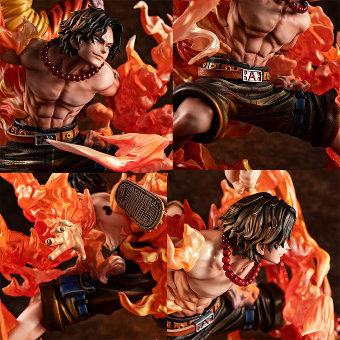 ONE PIECE &#8211; FIGURINE LUFFY &#038; ACE BROTHERLY BONDS PORTRAIT OF PIRATES NEO-MAXIMUM 20th ANNIVERSARY VER. JAPANDCO 8