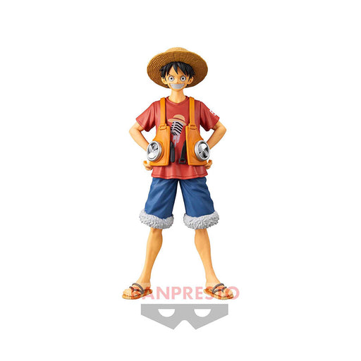 ONE PIECE - FIGURINE LUFFY DXF THE GRANDLINE MEN RED THE MOVIE VOL.8 JAPANDCO 1